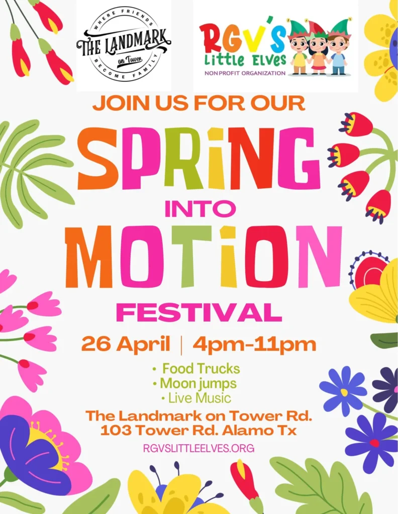 a poster for a spring festival