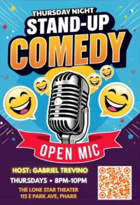 Thursday Night Stand Up Comedy