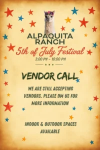 5th Of July Festival At Alpaquita Ranch 2