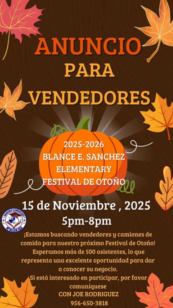 Blanca E Sanchez Elementary Fall Festival 2