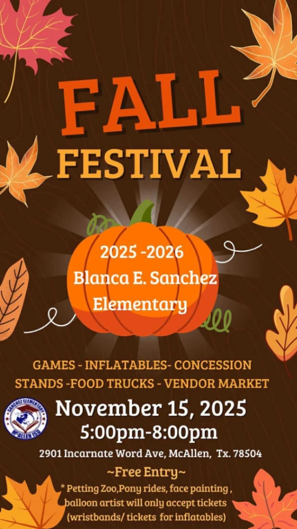 Blanca E Sanchez Elementary Fall Festival