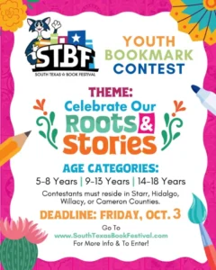 2025 Stbf Youth Bookmark Design Contest