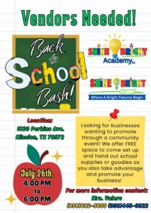 Back To School Bash
