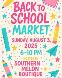 Back To School Market 2