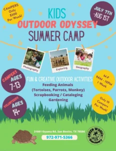 Week 3 Greens Summer Camp