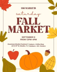 Fall Market Vibes In Downtown Mcallen