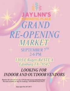 Grand Re Opening Market