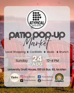 Patio Pop Up Market