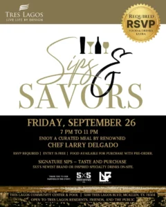 Sips Savors At Tres Lagos