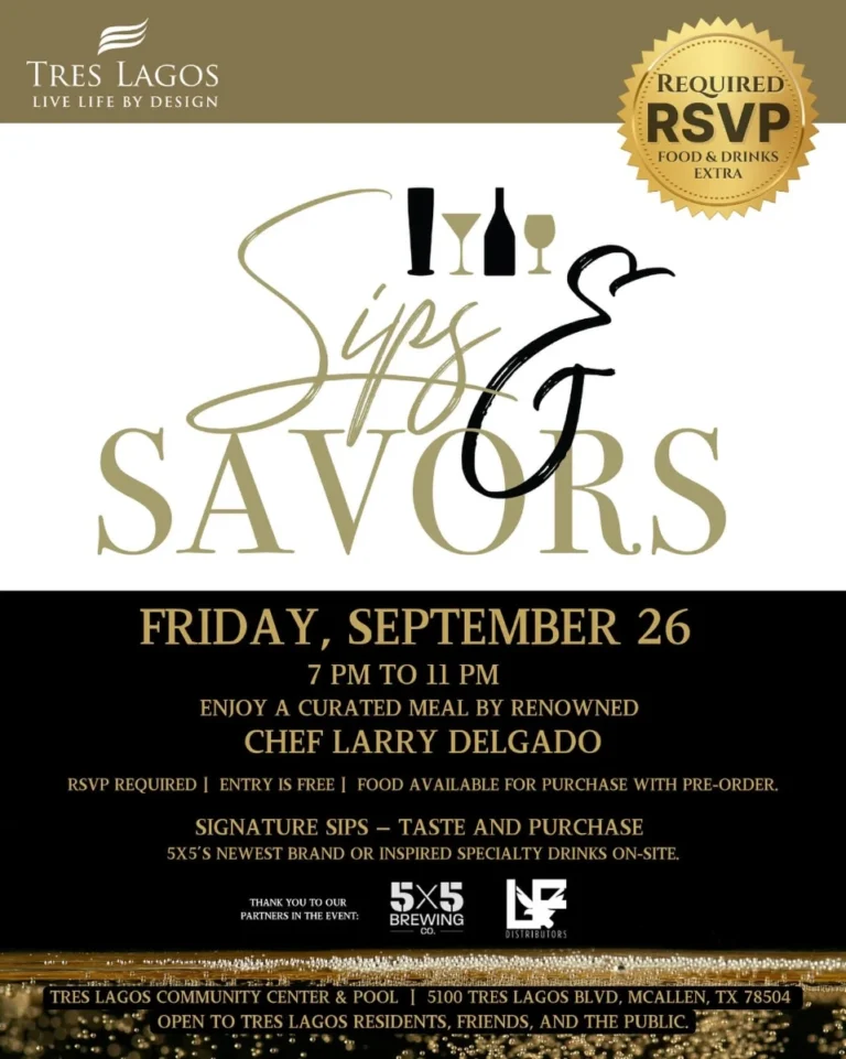 Sips Savors At Tres Lagos