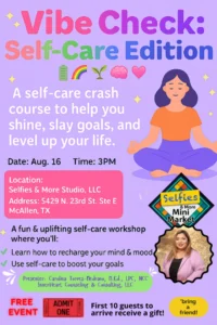 Vibe Check Self Care Edition