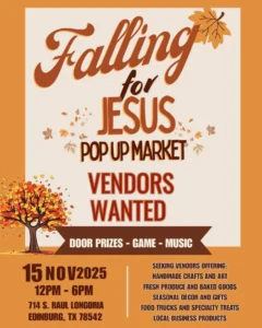 Falling For Jesus Market