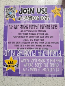 Freshie Painting Party