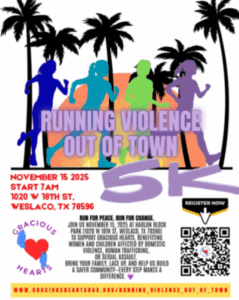 Running Violence Out Of Town 5 K Walkrun