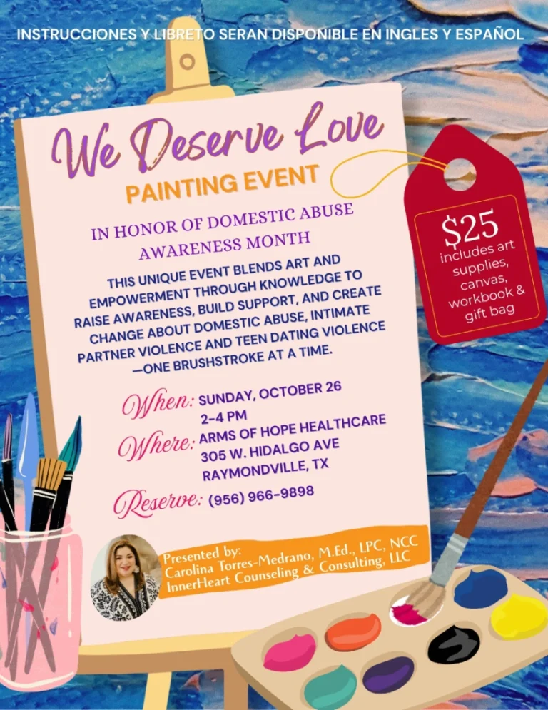 We Deserve Love Painting Event