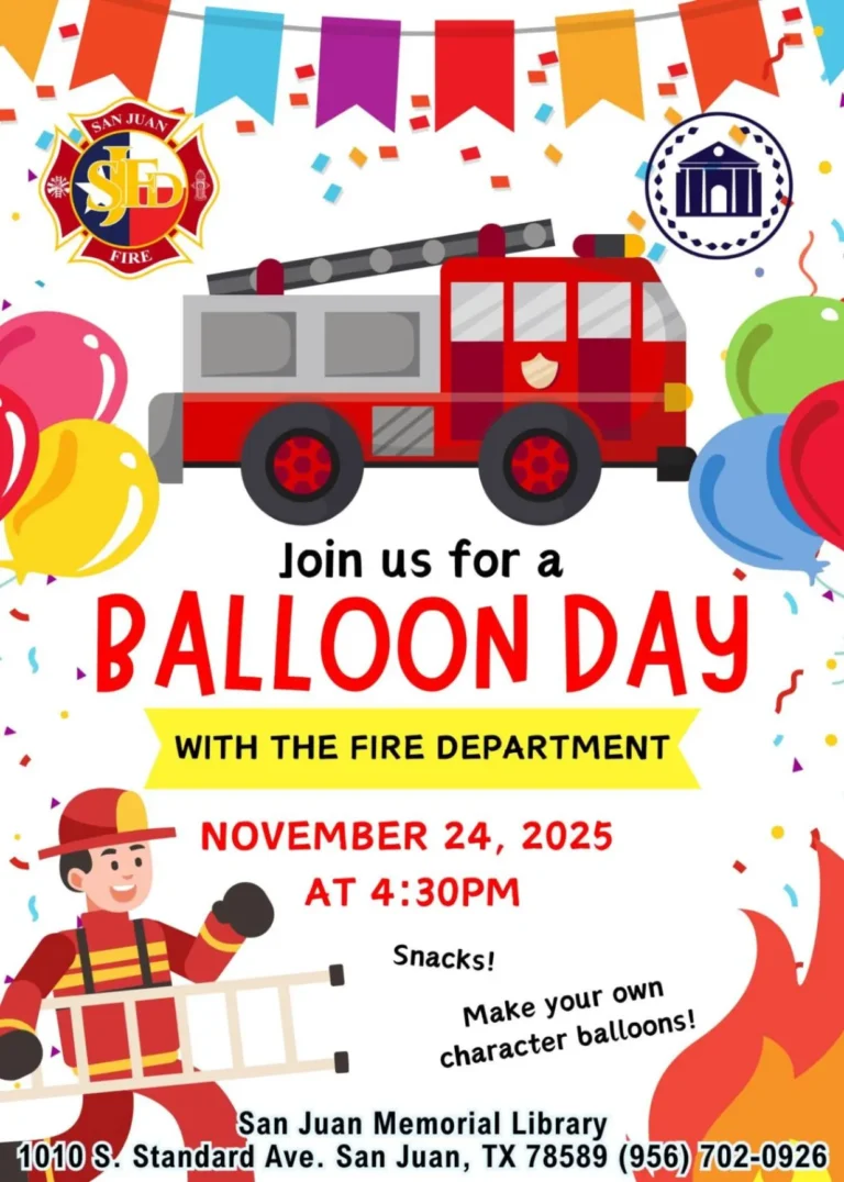 Balloon Day With The San Juan Fire Department
