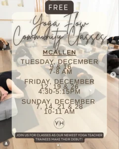 Yoga Flow Community Classes