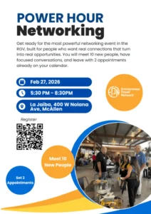 Power Hour Networking Event