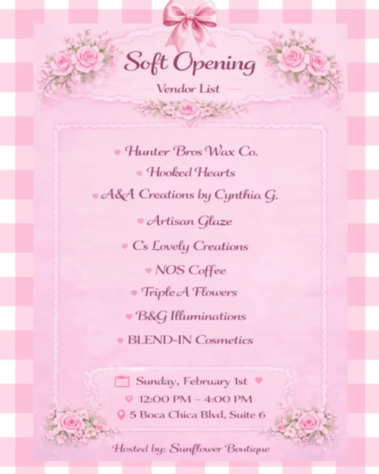 Sunflower Boutique Soft Opening 2