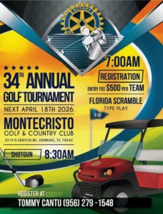 34th Annual Golf Tournament