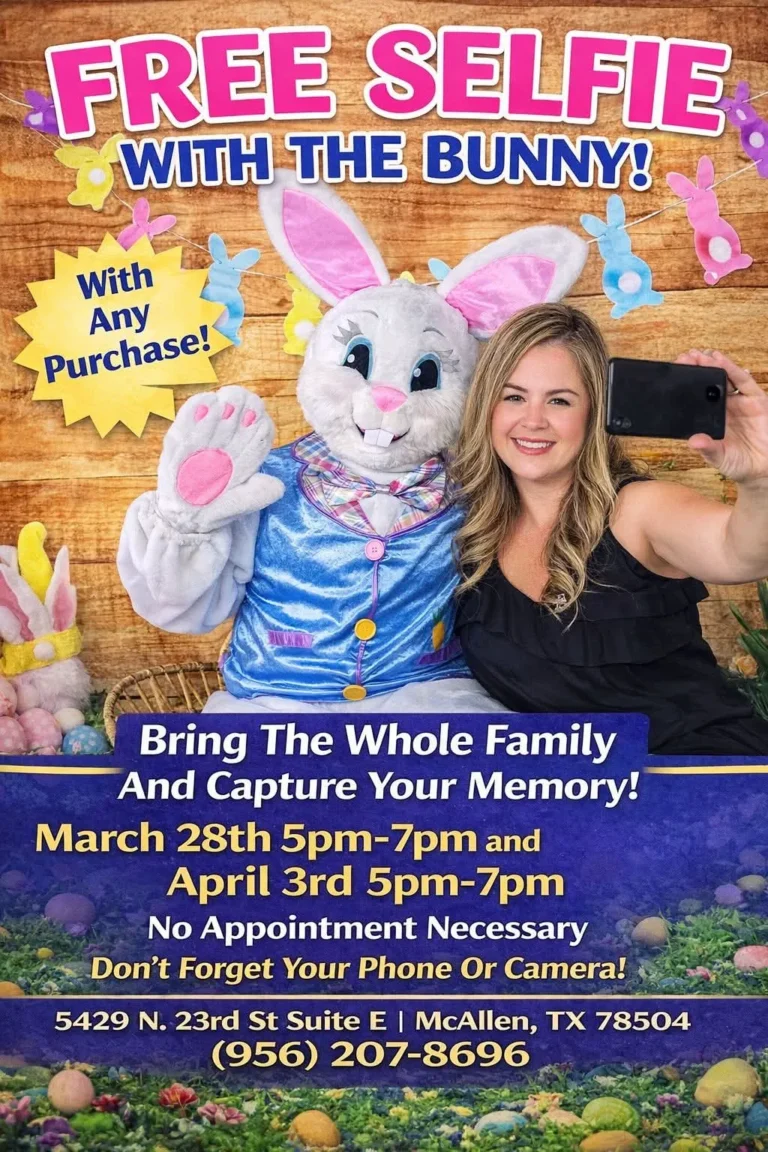 FREE SELFIE WITH THE BUNNY! - Image 01 (April 1, 2026)