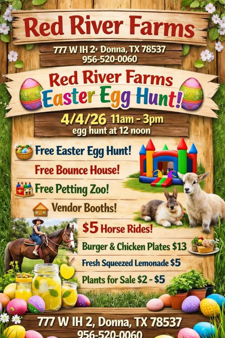 Red River Farms Easter Egg Hunt! - Image 01 (April 1, 2026)