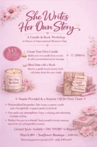 She Writes Her Own Story