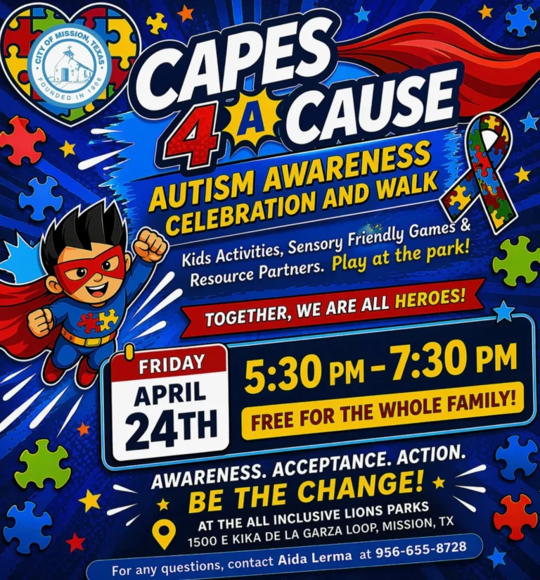 Capes 4 a Cause: Autism Awareness Walk - Image 01 (April 10, 2026)