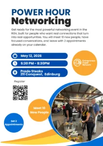 Power Hour Networking at Prado’s Steaks - Image 01 (April 15, 2026)