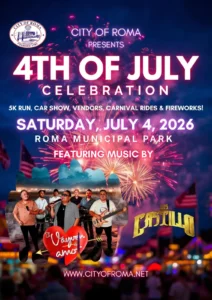 Roma 2026 4th of July Celebration - Image 01 (May 2, 2026)