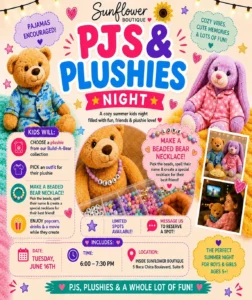 PJs & Plushies Night - Image 01 (June 4, 2026)