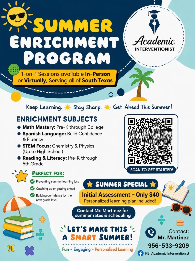 SUMMER ENRICHMENT 2026 IS HERE - Image 01 (June 4, 2026)