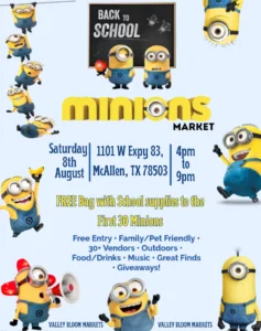 Back to School MINIONS - Image 01 (July 31, 2026)