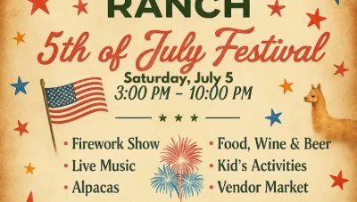 5th Of July Festival At Alpaquita Ranch