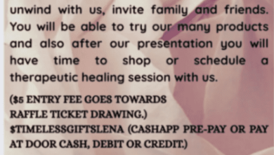 Crystal Healing Massages Showcasing Event 4