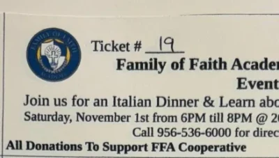 Faith Of Family Academy Italian Dinner Event 2